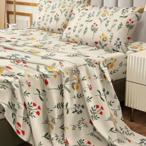 custom standard bed set