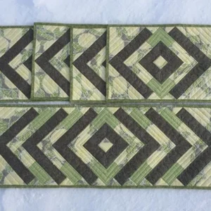 handmade table linen set – placemats & table runner