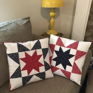 patchwork cushion cover