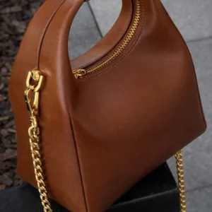 woven leather shoulder bag